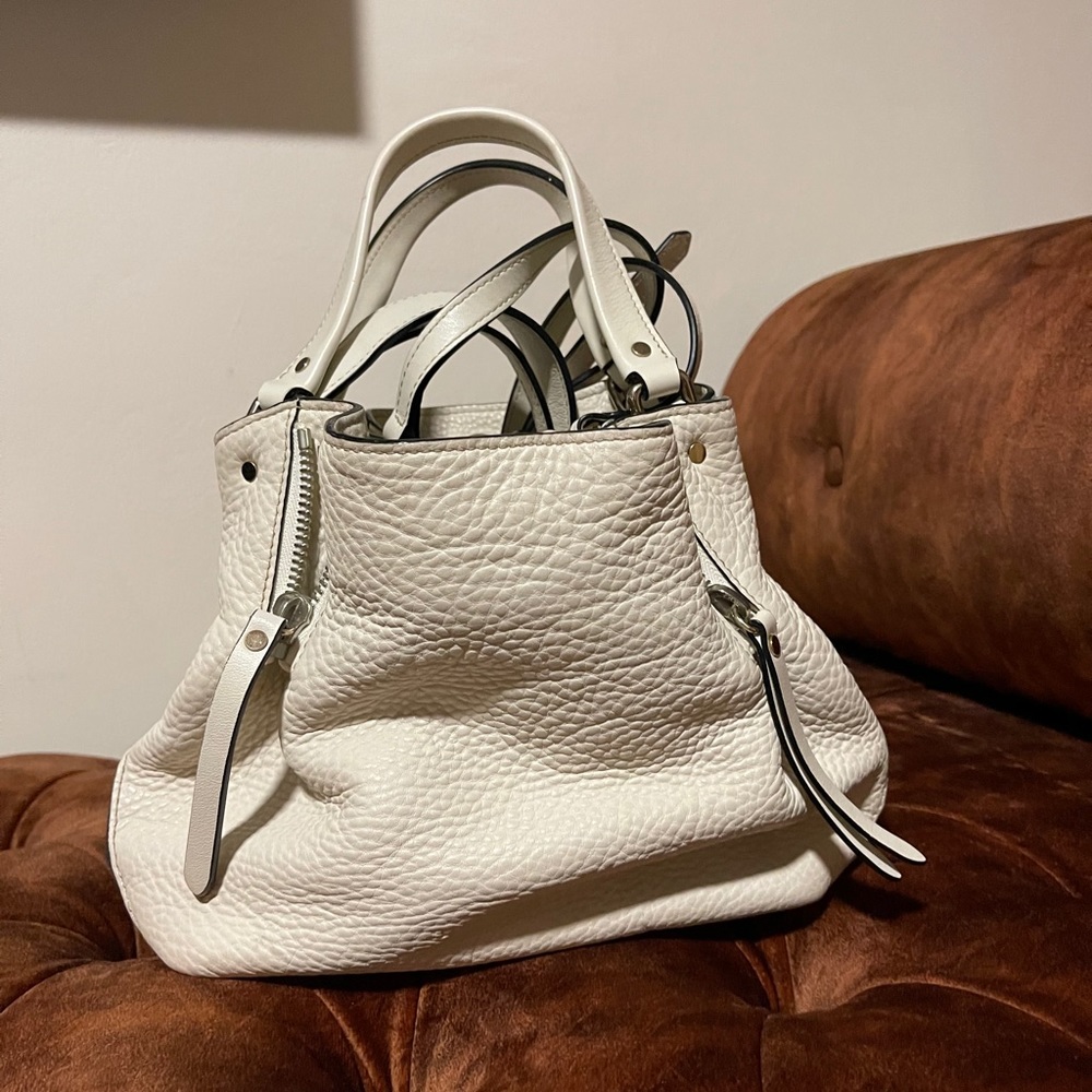 Burberry ivory bag